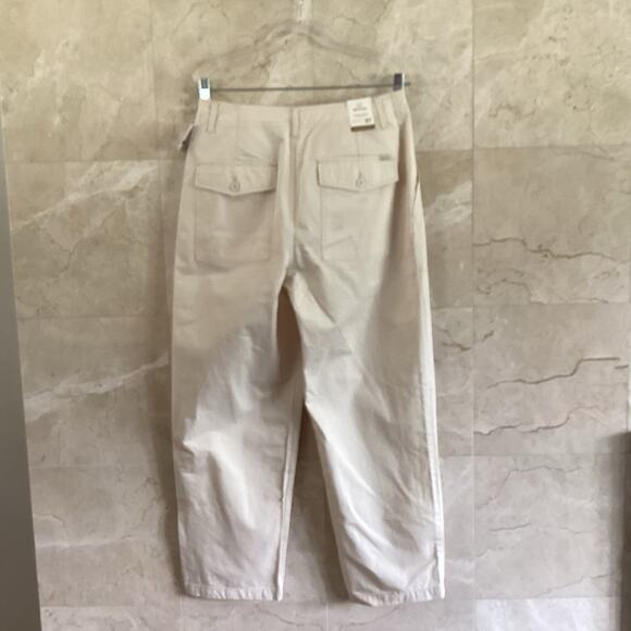 NWT Free People Brixton Vancouver Pants - 28 - Neutral Utility, Oversize, Scandi - Picture 8 of 13